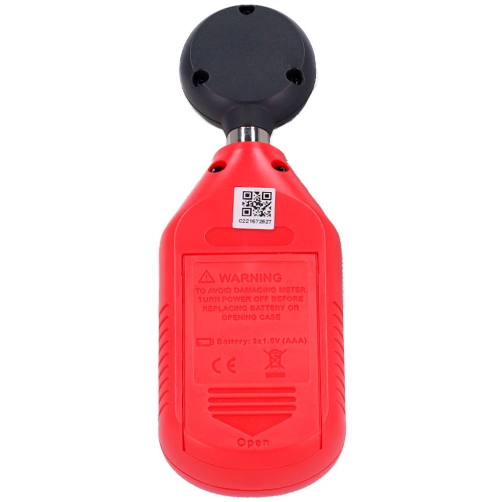 UNI-T UT383 - Medidor de iluminancia de mano - Display retroiluminado - Alta frecuencia de muestreo - Valores característicos: MAX/MIN - Apagado automático - imagen 3