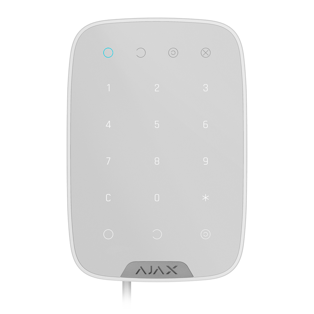 AJAX FIBRA-KIT1-PRO-2G-W - Kit de alarma profesional - Certificado Grado 3 - Comunicación Ethernet y dual SIM 2G - Protocolos Jeweller, Wings y Fibra - Incluye: panel híbrido, teclado, sirena interior - imagen 3