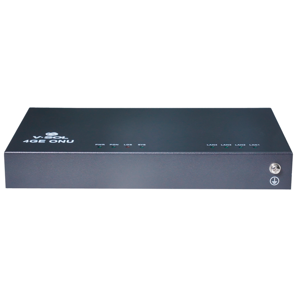 VSOL-V2804-4GL-PSE - V-SOL - 1*XPON+4GE(PoE+) ONU - 4x RJ45 10/100/1000Mbps PoE+/PoE,IEEE 802.at/af - Funciones de capa 2 - Ideal para FTTx y videovigilancia - imagen 2