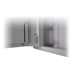 MARCA BLANCA RACK-WALL - Armario rack mural de seguridad para pared - Ocupa muy poco espacio por su fondo de 15 cm - Máxima protección con doble cierre de llave - Trae agujeros VESA para colgar un monitor - Entradas en los lados para pasar los cables - Re - imagen 3
