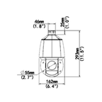 UNIARCH UV-IPC-P413-X20K - Cámara IP PTZ 3 Megapixel - Gama Uniarch - 1/2.8" Progressive Scan CMOS - Lente varifocal 5~100 mm - IR LEDs Alcance 100 m - WDR | 3D-DNR | PoE+ - imagen 3