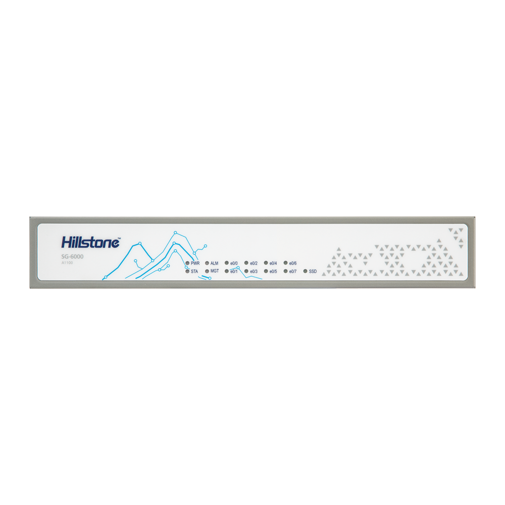 HILLSTONE NETWORKS HILL-NGFW-A1000 - Hillstone Networks NGFW - Hardware + 1 año de servicio básico - 4Gbps FW/1.5Gbps NGFW Throughput - 450k Sesiones Concurrentes - 4 puertos 10/100/1000BASE-T - Sobremesa / Sin Expansión de Almacenamiento - imagen 2