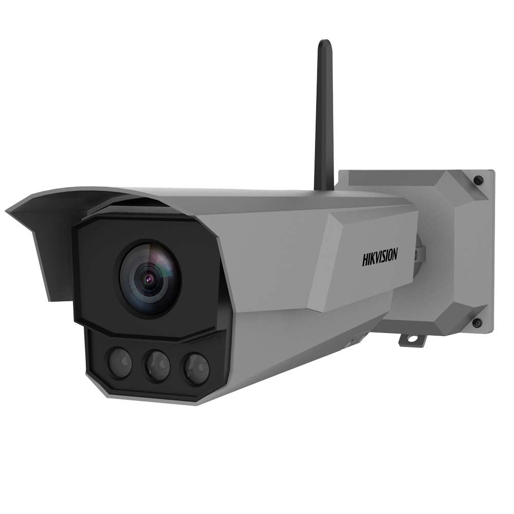 HIKVISION iDS-TCM403-BI(G)/Y/G/POE/0832 - Hikvision - Cámara Bullet IP Traffic LPR gama SOLUTIONS - 4 MPx (2688x1520) | Lente motorizada 8~32 mm - IR 50 m | MicroSD 512GB | MicroSIM | GPS - Reconocimiento de matrículas | Control tráfico - Alarmas | Audio