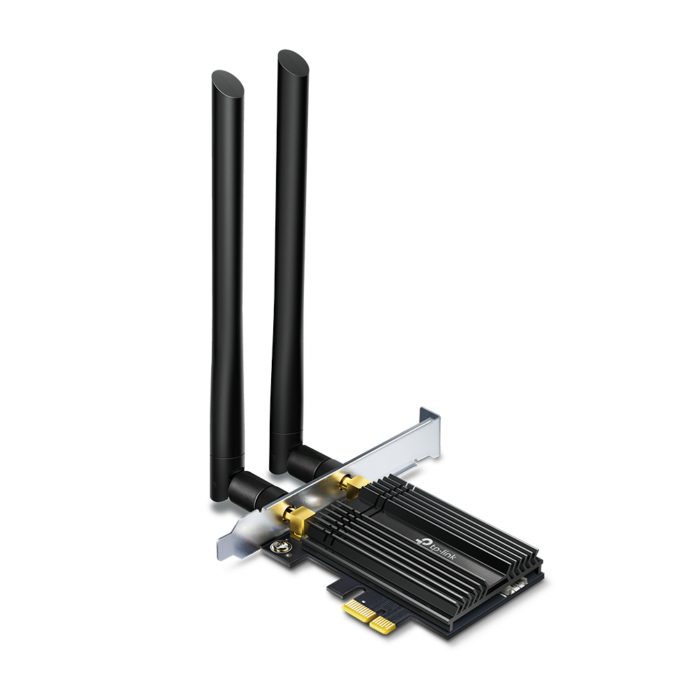 Imagen de TP-Link Adaptador PCIe Archer TX50E AX3000 Wi-Fi 6 Bluetooth 5.0 Antenas de Alta Ganancia