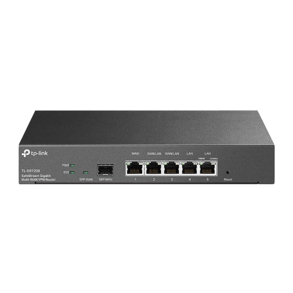 Imagen de TP-Link Router VPN Gigabit ER7206 Multi-WAN 100 Túneles VPN Omada SDN