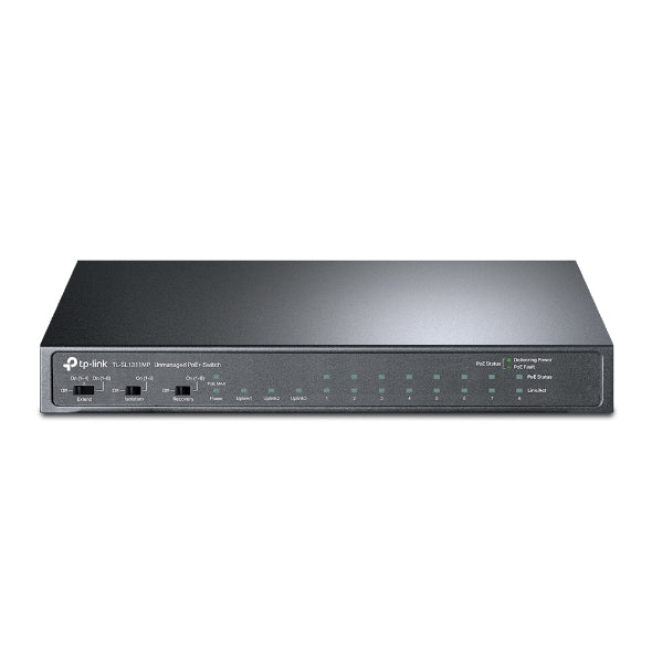 Imagen de TP-Link Switch PoE TL-SL1311MP 8 Puertos 10/100Mbps 124W Plug and Play
